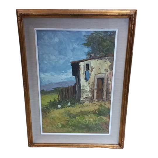 Elio Corsi "rustico". Italiaanse Kunstschilder 1