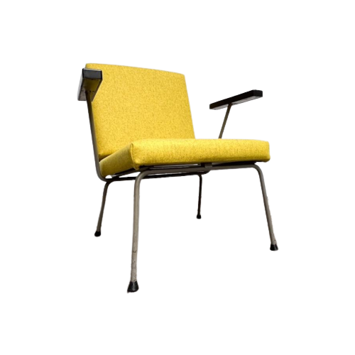 Opnieuw Gestoffeerde Gispen 1401 Fauteuil, 1950’S