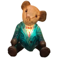 Teddybeer Lamp Van Glasvezel