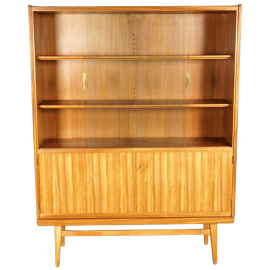 Exclusieve Vintage Vitrinekast – Behr Möbel Wendingen – Jaren 60 1