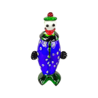 Kleurrijke Clown In Murano Glas thumbnail 1