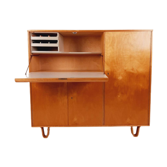 Vintage Pastoe Dressoir Cb01 | Cees Braakman 1954 | Highboard Buffetkast | Volledig Gerestaureerd 1