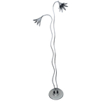 Unieke Vintage Metalen Vloerlamp Fleur France ‘60 thumbnail 1
