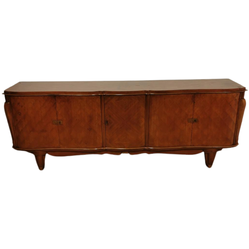 Art Deco Vintage Dressoir Buffetkast Wandkast Jules Leleu