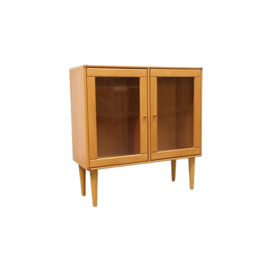 Vintage Vitrinekast Eiken 1