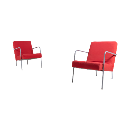 Set Of 2 Vintage Bauhaus Style Armchairs From IKEA 1