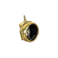 Antieke Willocq-Bottin Carbid Koplamp