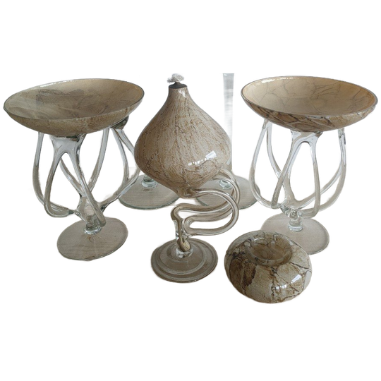 Collectie Van 4 Design Glas Items/glaskunst (jozéfina <<<brand>>>) 1