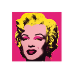King & Mcgaw Marilyn Monroe (Hot Pink), 1967 - Andy Warhol 40 X 40 Cmking & Mcgaw Marilyn Monro thumbnail 1