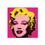 Poster - King & Mcgaw Marilyn Monroe (hot Pink), 1967 - Andy Warhol 40 X 40 Cmking & Mcgaw thumbnail 1