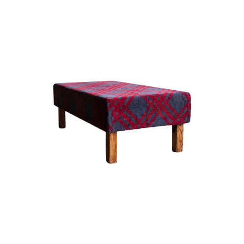 Scottish Tartan Fabric Large Bench