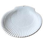 Vintage 50S Shell Shaped Serving Platter thumbnail 1