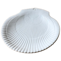 Vintage 50S Shell Shaped Serving Platter