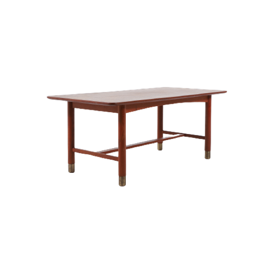 Scandinavian Modern Teak Coffee Table By Carl-axel Acking, 1960’s Sweden 1