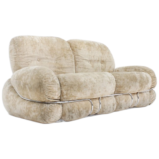 Vintage Okay Sofa By Adriano Piazzesi, Italy 1970s 1