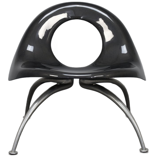 Very Rare Carbon Fibre “elephant” Lounge Chair Herbert Schultes, Lensvelt 1