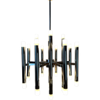 Vintage Design Tubular Boulanger Chandelier thumbnail 1