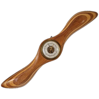 Vintage Barometer Propellor Vliegtuig