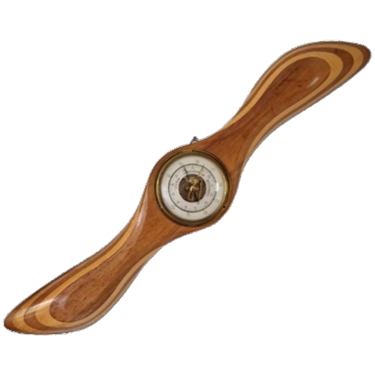 Vintage Barometer Propellor Vliegtuig 1