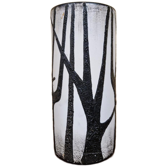 Vintage West Germany Paraplubak Vloervaas Vaas Lava Glazuur 1