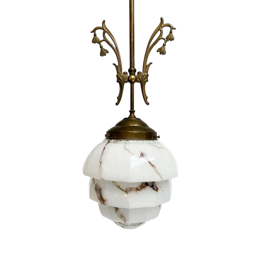 Art Deco Plafondlamp Van Herda Uit De 1960’s 1