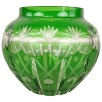 Groene Kristallen Vaas
