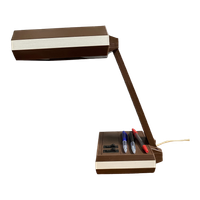 Brown Desk Lamp 1970S By Polamp