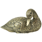 Eenden Beeld Verzilverd Messing Mauro Manetti Stijl Sculptuur thumbnail 1