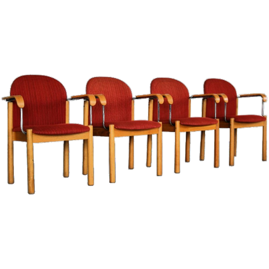 Vintage Stoelen | Armchairs | Kinnarps | Zweden 1
