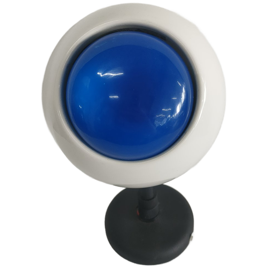 Vintage Oogbol Muurlamp Jaren 70 Lita France 1