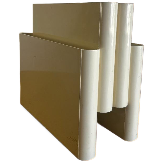 Vintage Magazinehouder / Lectuurbak Kartell In Kunststof 1