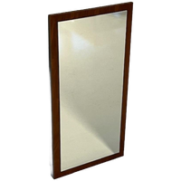 Jaren 70 Spiegel Vintage Wandspiegel Retro Teak Mirror