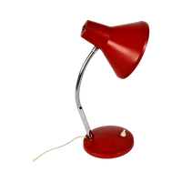 Hala Zeist - Bureaulamp - Rood - Flexibele Hals - 60'S