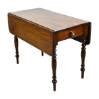 Antieke Engelse Pembroketable, Sidetable thumbnail 1