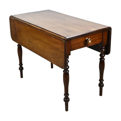 Antieke Engelse Pembroketable, Sidetable