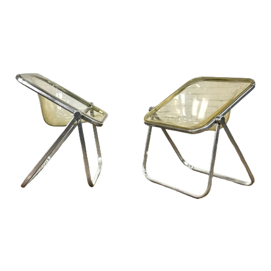 Plona Stoelen Door Giancarlo Piretti Voor Castelli 1