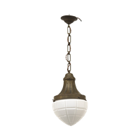 Antieke Opaline Hanglamp