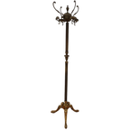 Goudkleurige Messing Kapstok, Hollywood Regency Hall Tree 5 thumbnail 1