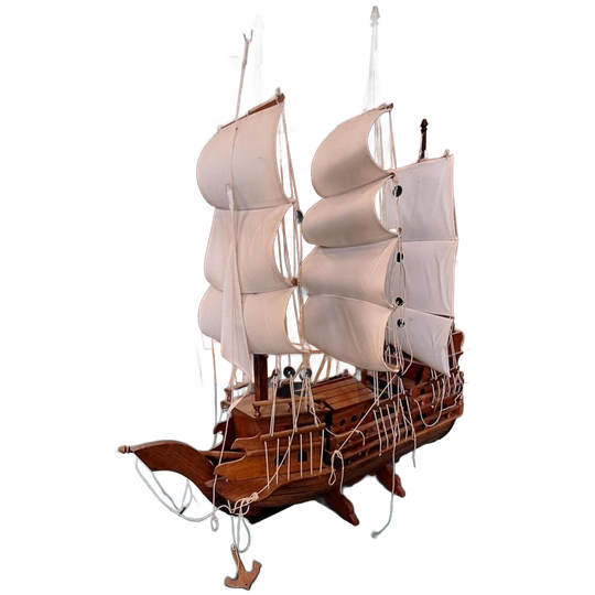 Mooi Groot Houten Schip, Zeilboot, Zeilschip️️⛵️ 1
