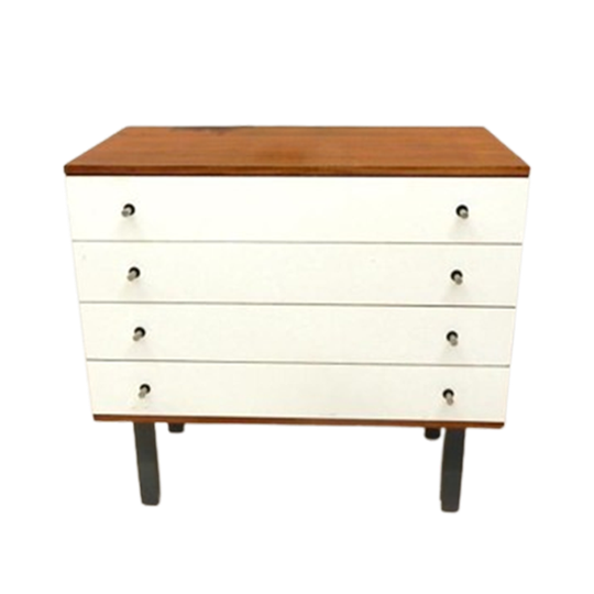 Retro Vintage Ladekast Kast Dressoir Tv Meubel Jaren 60 / 70 1