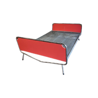 Vintage Jaren 60 Chromen Bed : Wim Rietveld Voor Auping