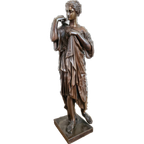 Klassiek Bronzen Beeld - Diana Van Gabii thumbnail 1