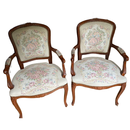 Twee Damesfauteuils 1
