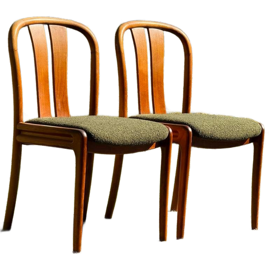 Hergestoffeerde Cassina Stoelen - Set Van 2 1