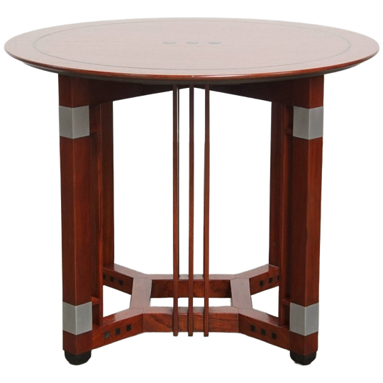 Mooie Ronde Schuitema Bijzet/salontafel Uit De Decoforma Serie In Art Deco Stijl 1