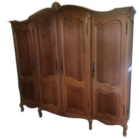 Kledingkast Vintage Eiken 1