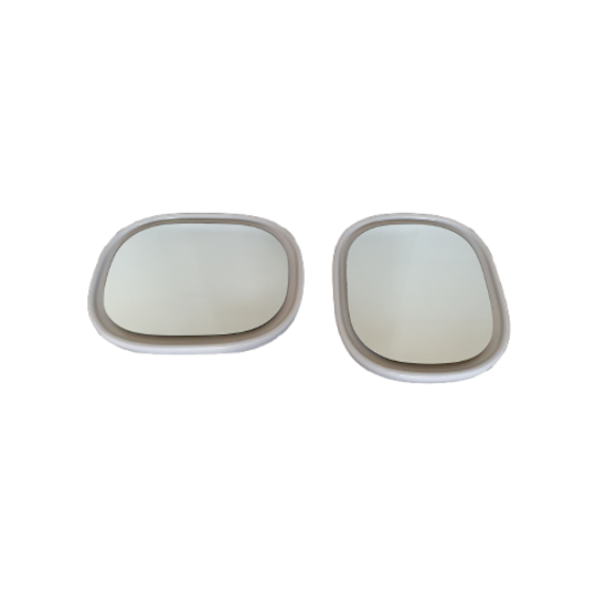 2 Ceramic Sphinxs Mirrors 1