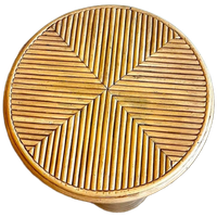 Rotan Bamboe Zuil Vintage