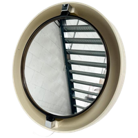 Rond Verlichte Designspiegel Van Allibert 1970's