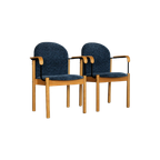 Vintage Stoelen | Armchairs | Kinnarps | Zweden thumbnail 1